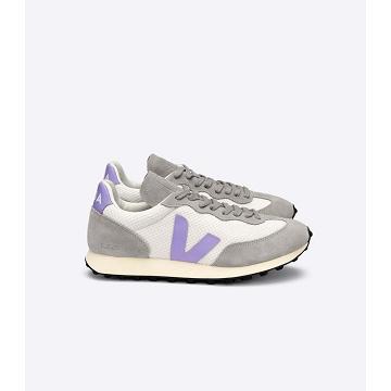 Veja RIO BRANCO HEXAMESH Futócipő Női Grey/Purple | HU 425RVD